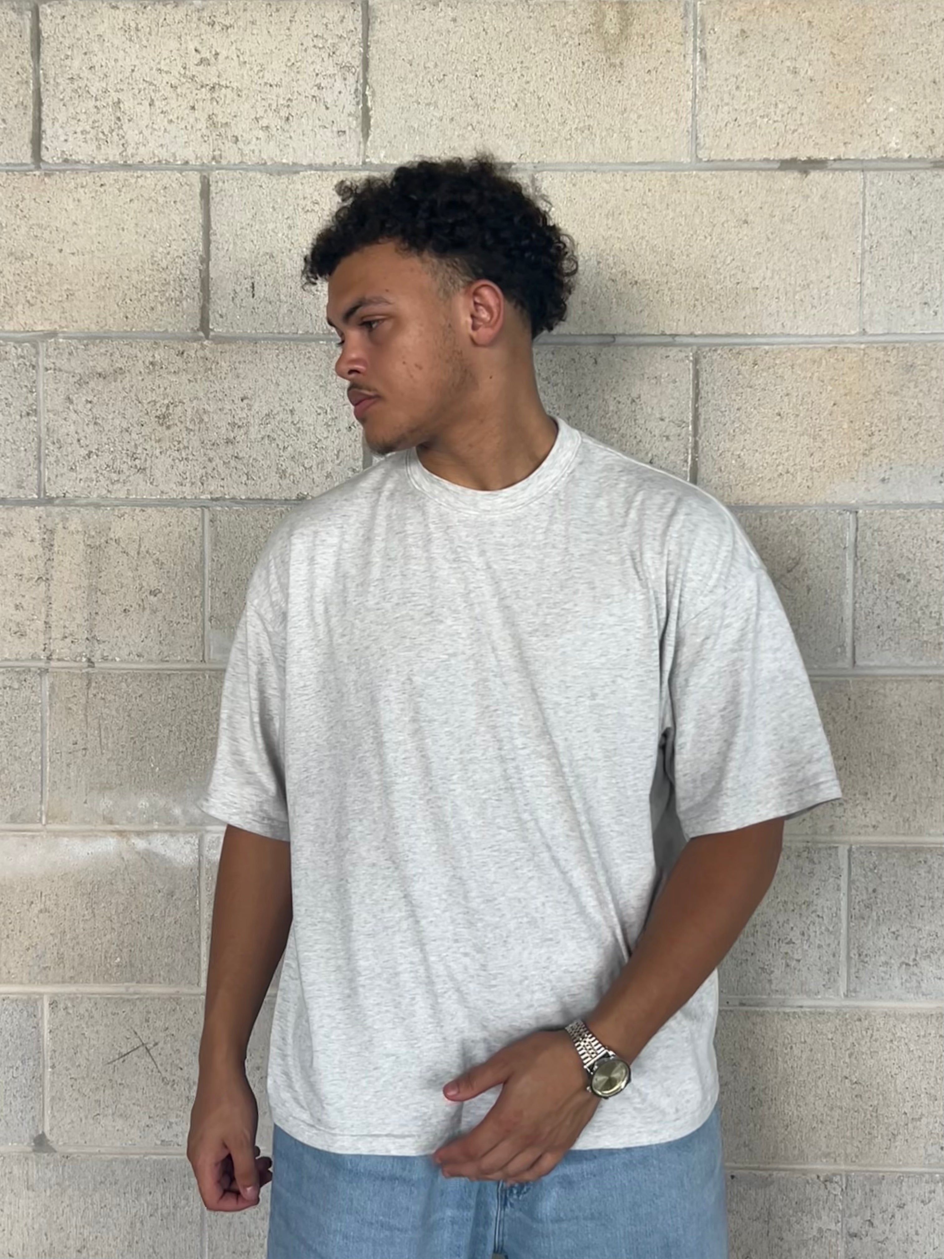 Stone Grey Basic Tee