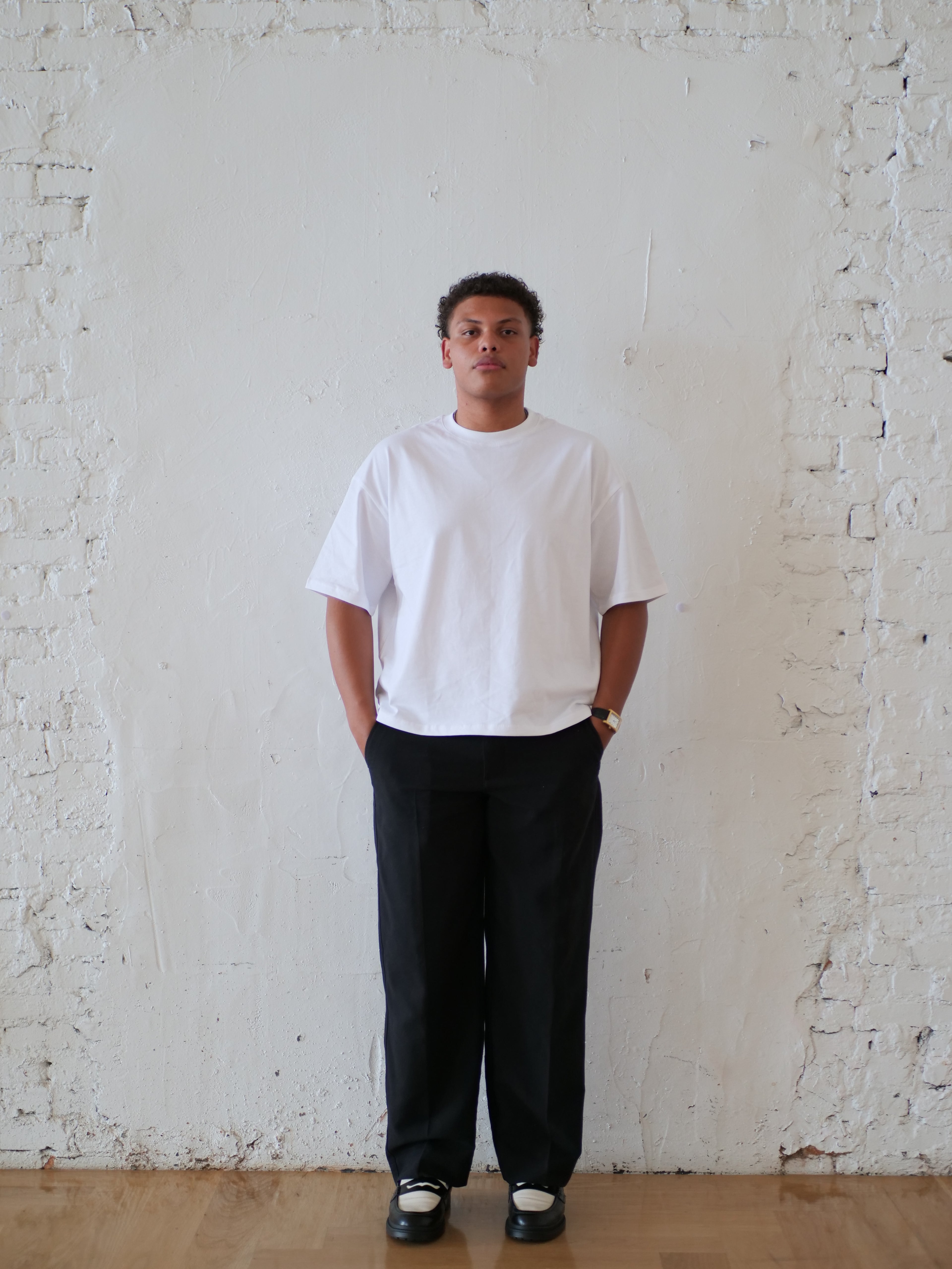 Pure White Basic Tee