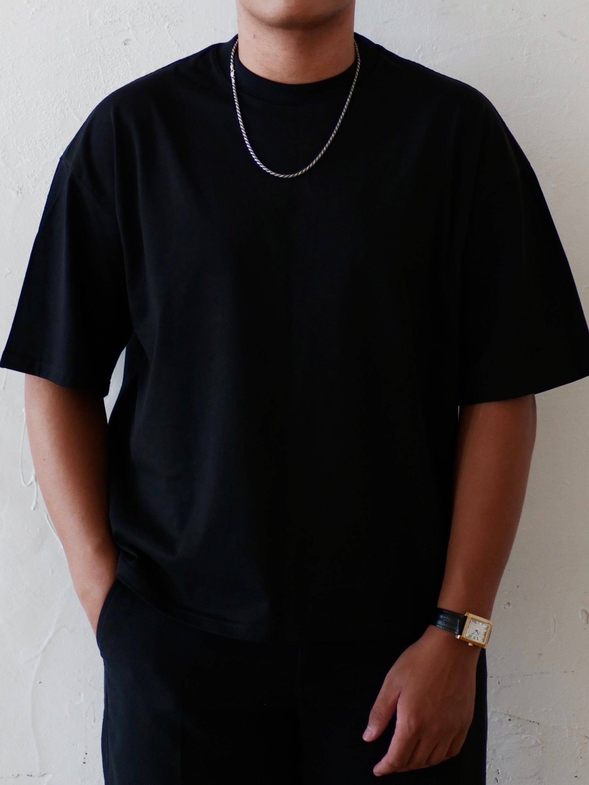 Midnight Black Basic Tee