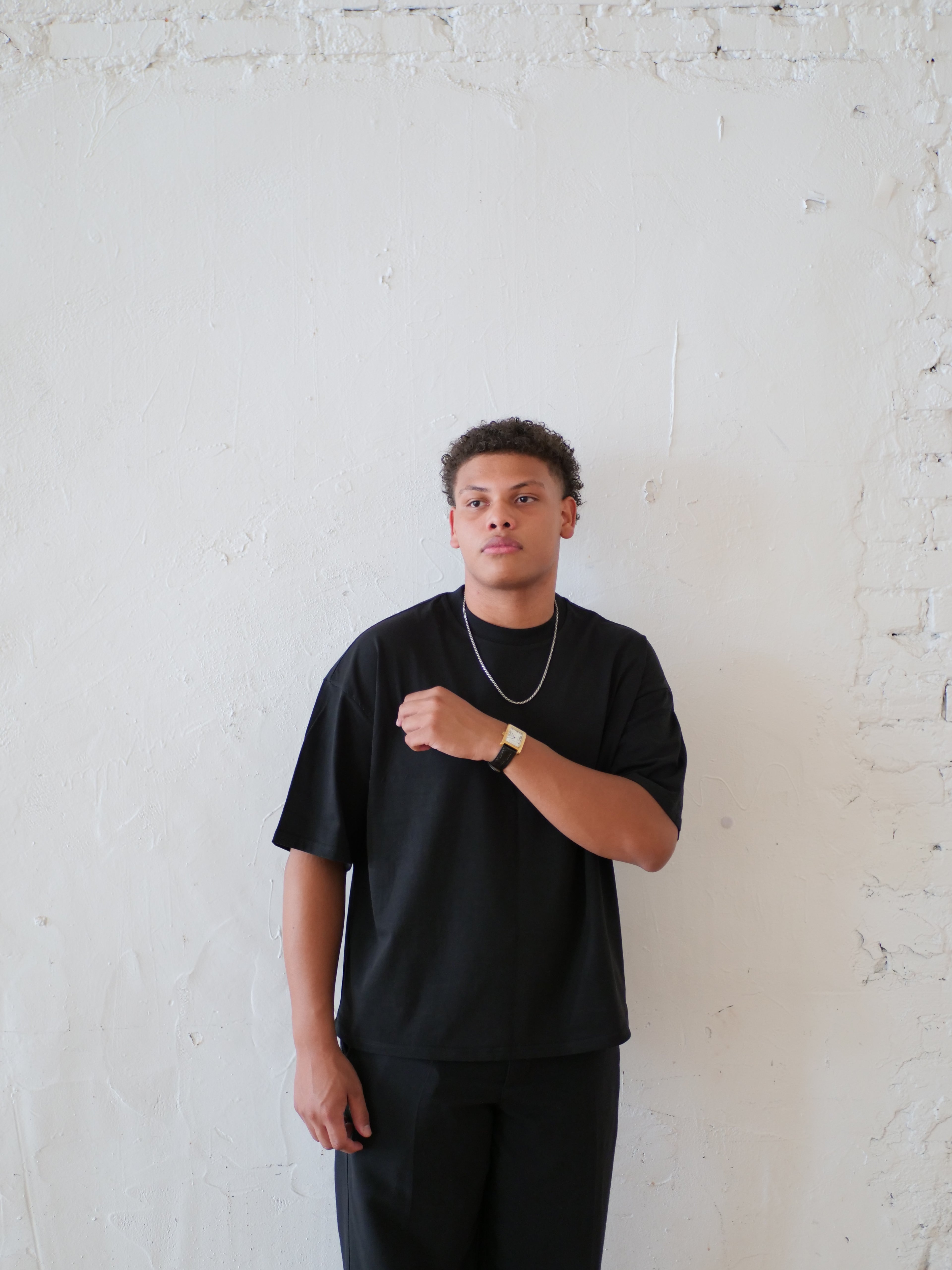 Midnight Black Basic Tee