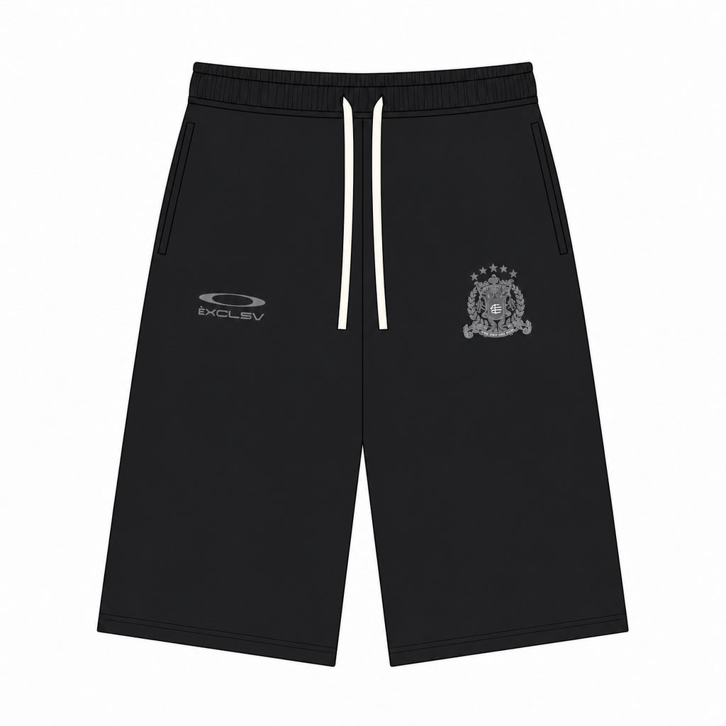 Èxclsv Capri Shorts - Blackv1