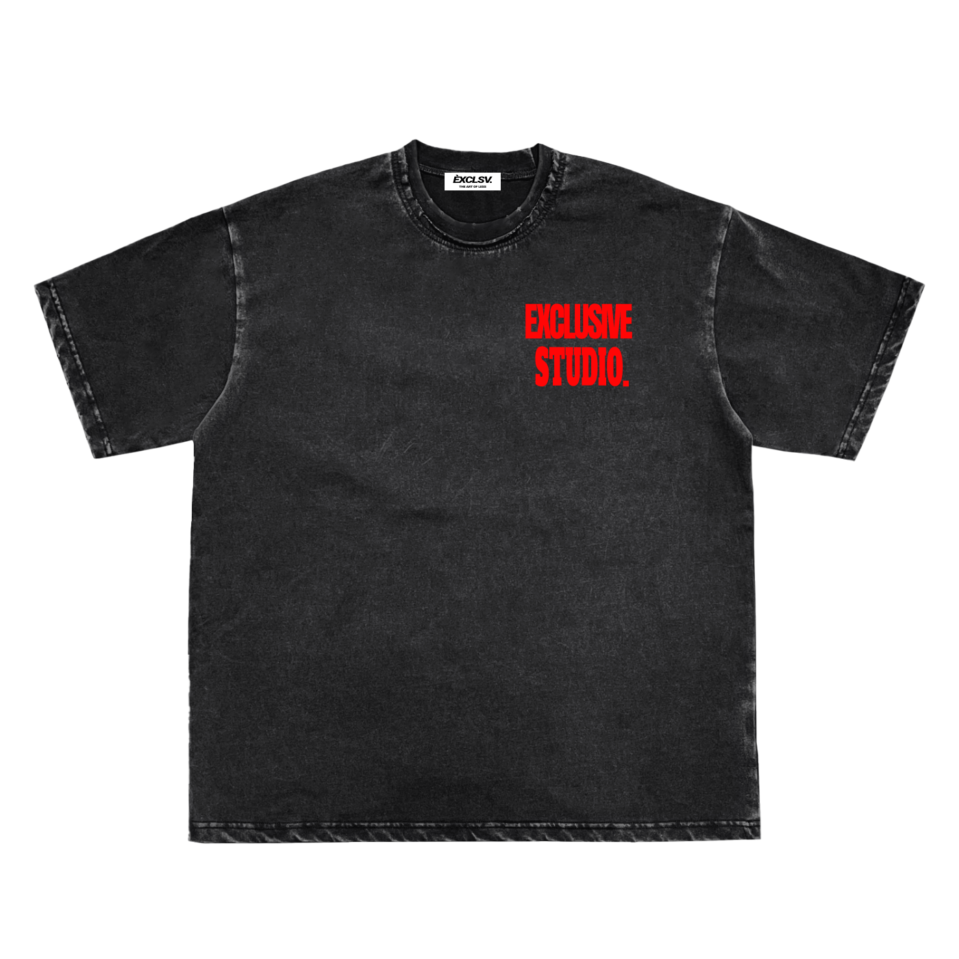 EXCLUSIVE STUDIO "Project X" Tee - Black