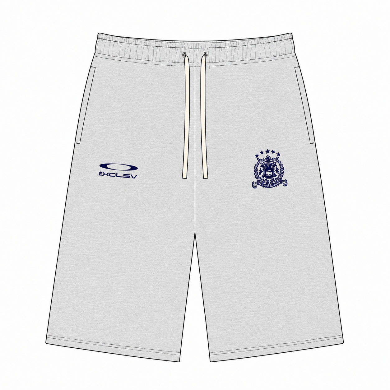Èxclsv Capri Shorts - Grey