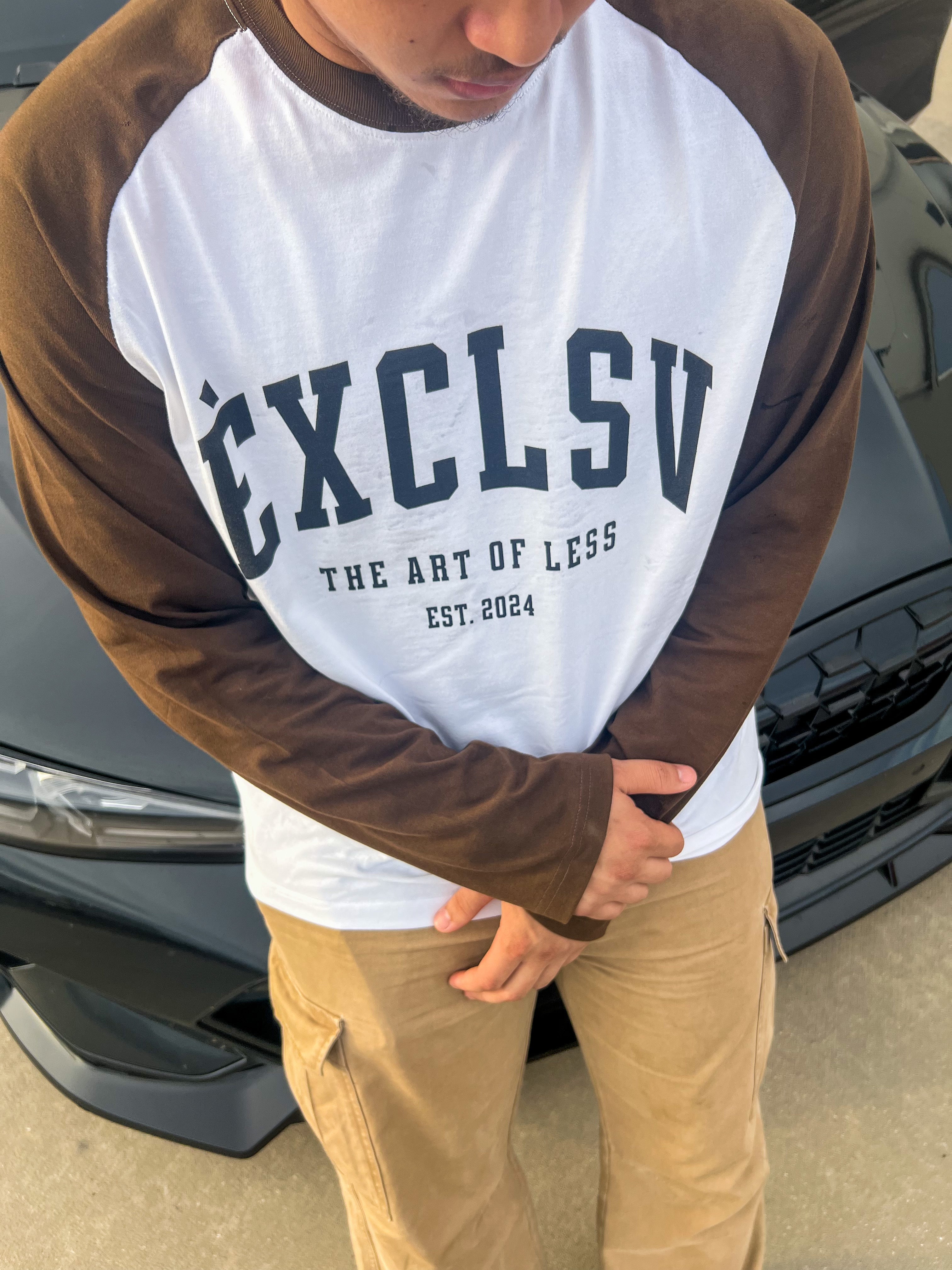 ÈXCLSV Heritage Raglan Brown