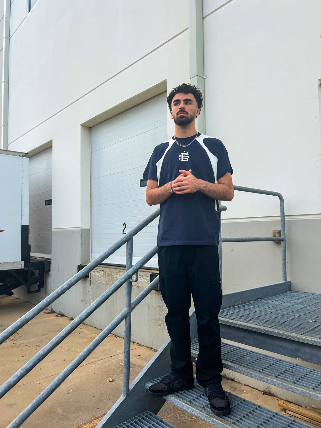 Heirloom Tee - Black/Ivory