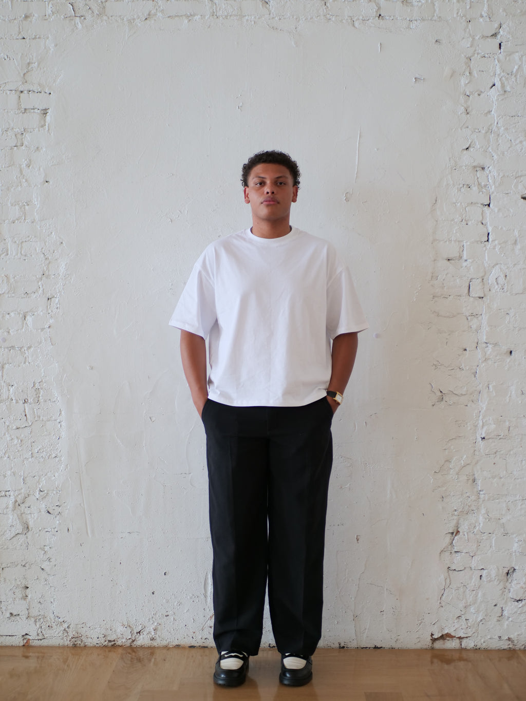 Pure White Basic Tee