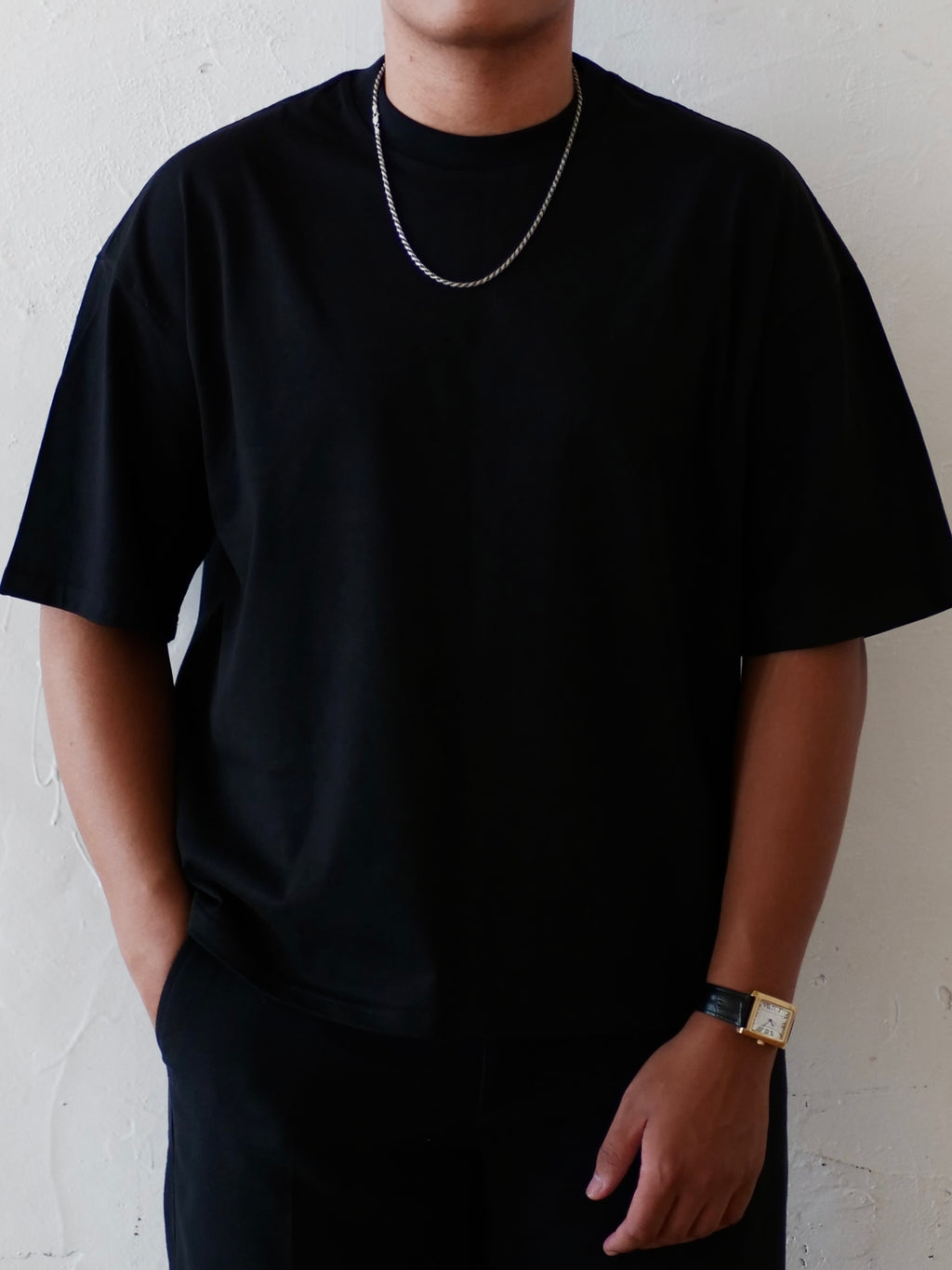 Midnight Black Basic Tee