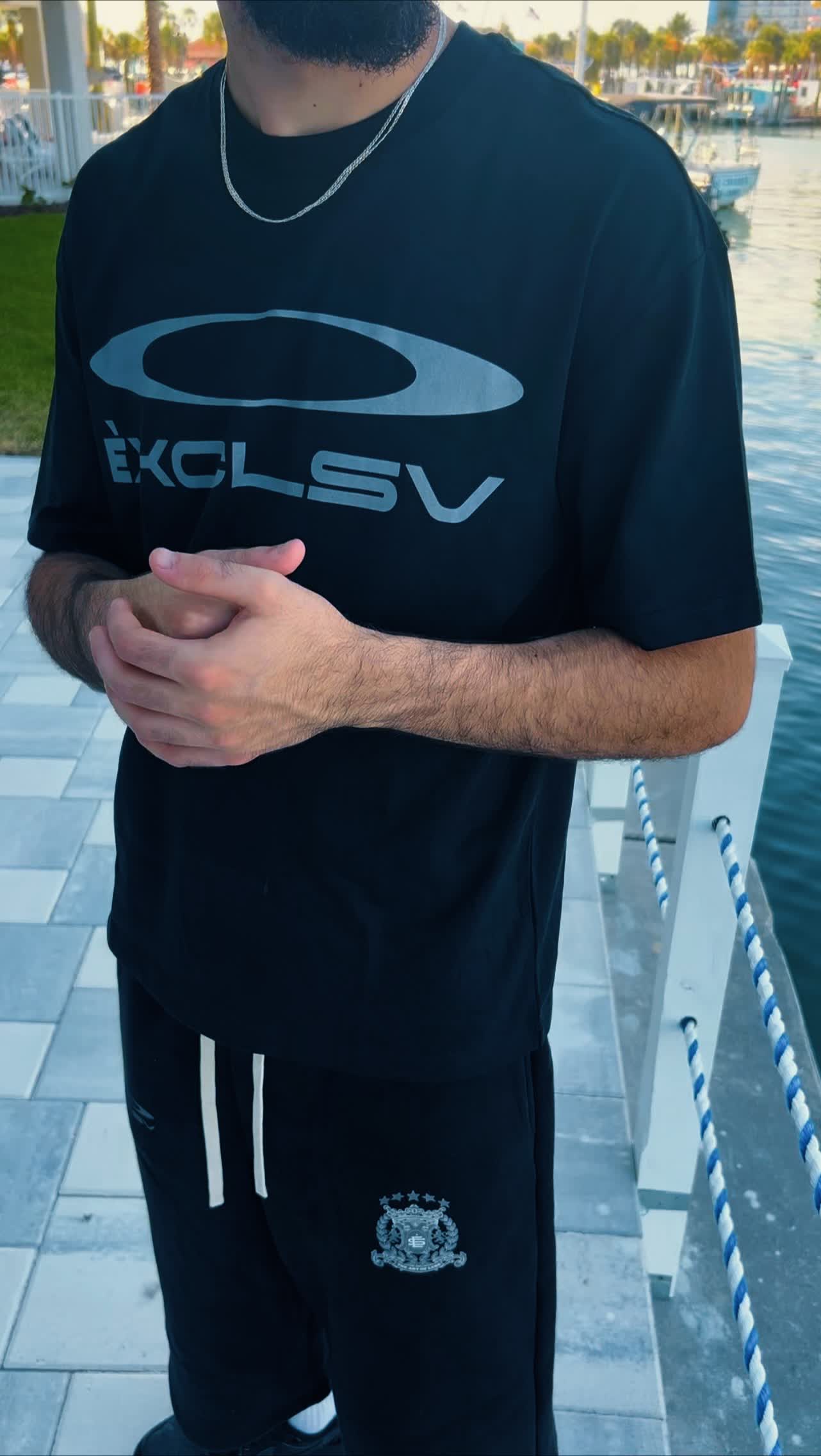 Èxclsv Monaco Tee - Black