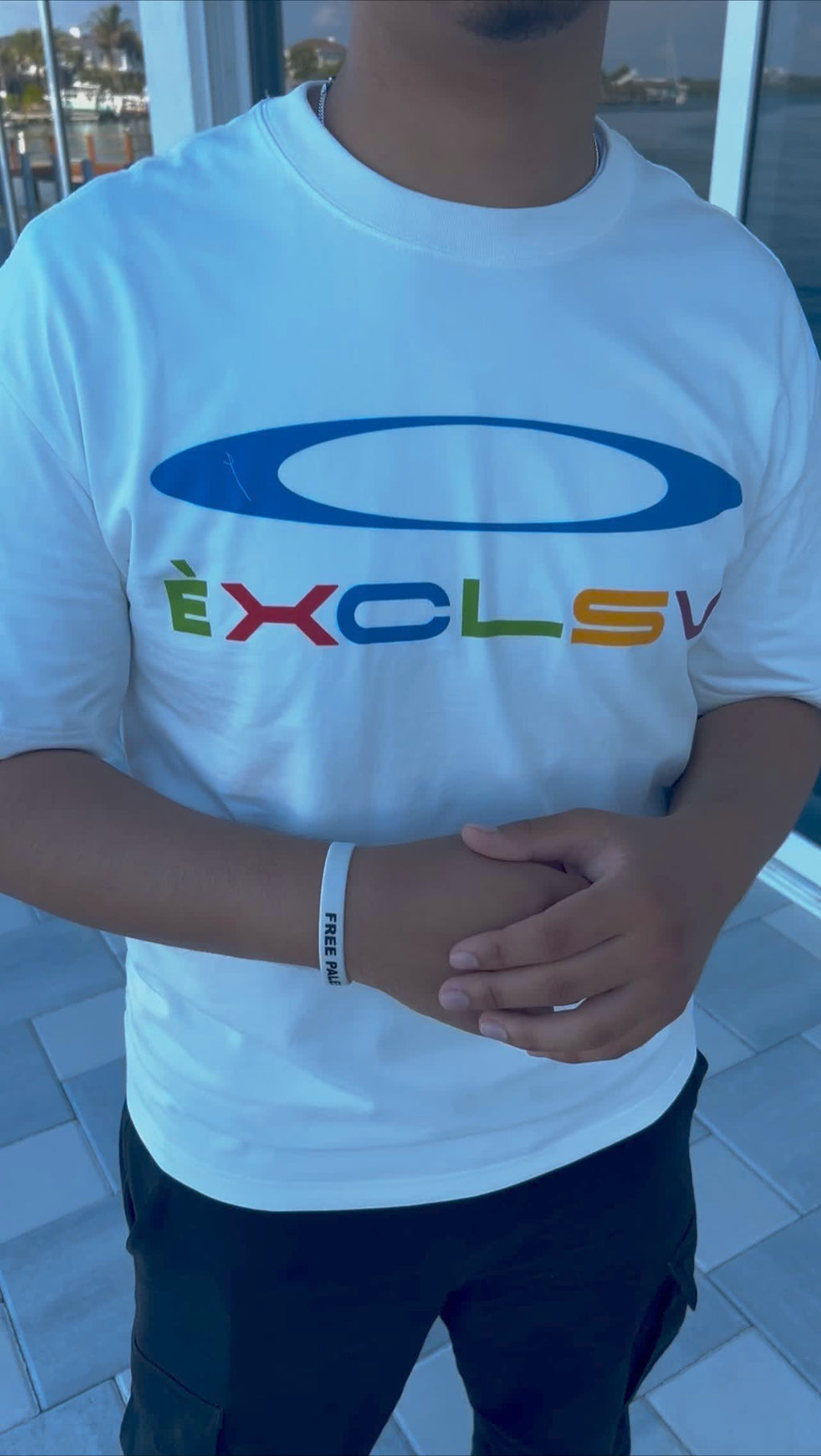 Èxclsv Monaco Tee - White