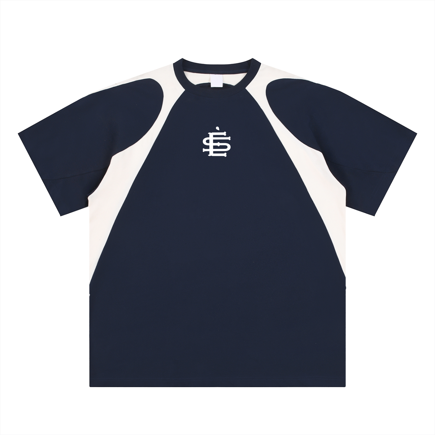 Heirloom Tee – Navy/Ivory