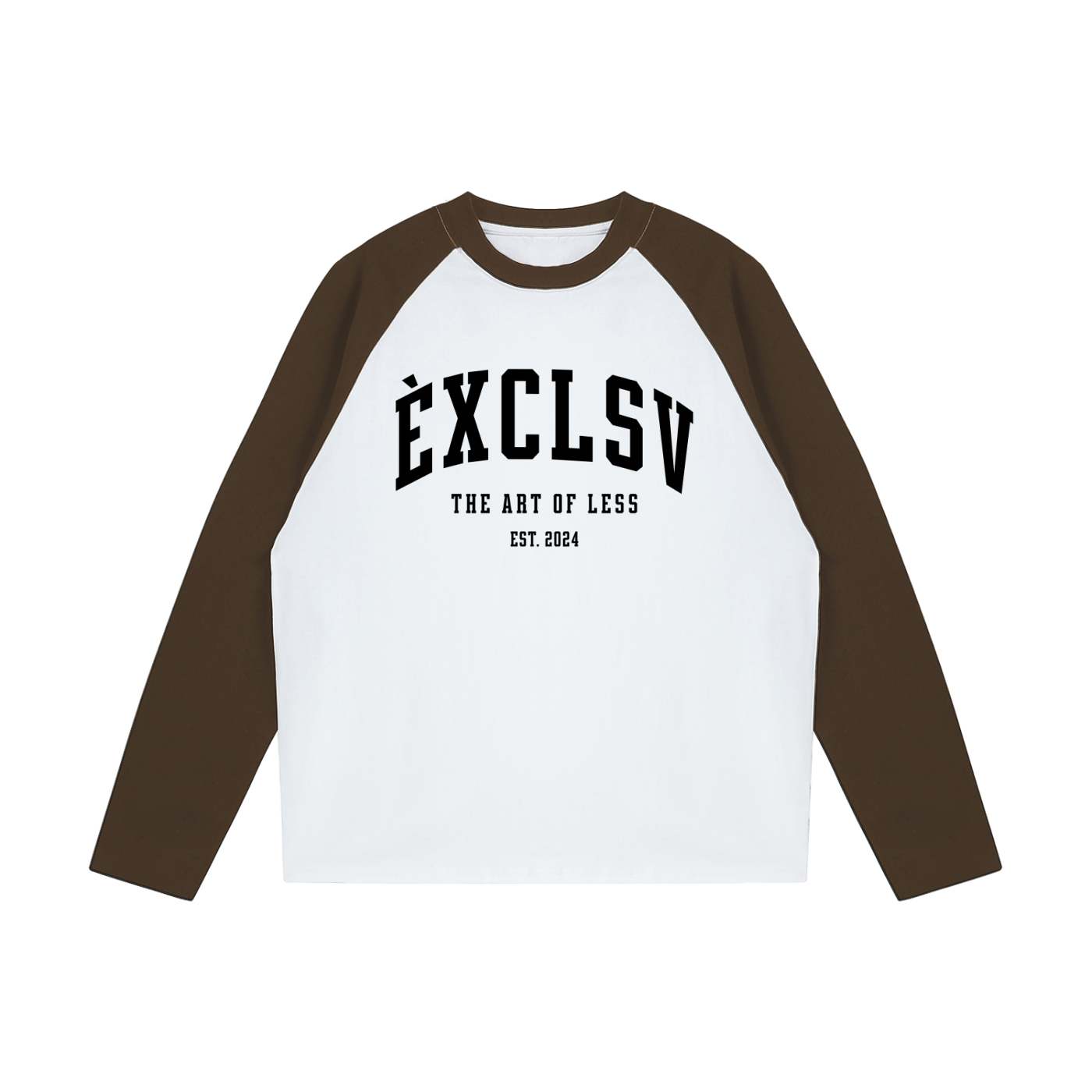 ÈXCLSV Heritage Raglan Brown